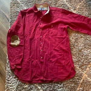 Pendleton woolen mills 2X tall red button shirt